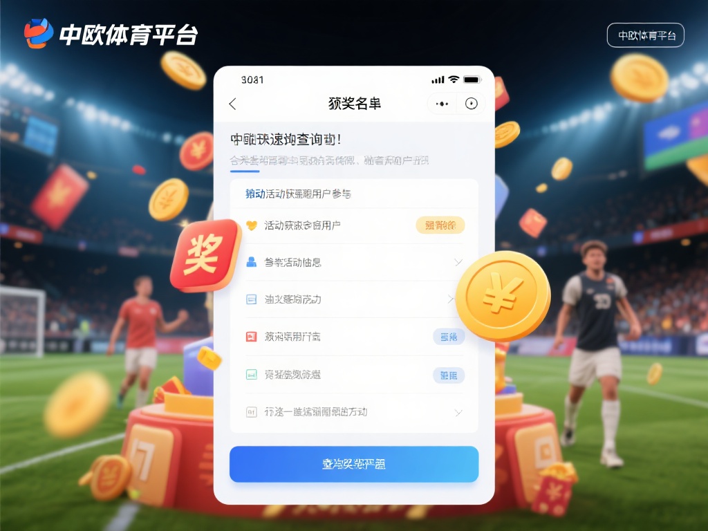 最新中欧体育中奖名单查询方式一览无余 (最新中欧体育中奖名单查询方式一览无余,快速获取结果!) 随着体育赛事的火热进行,中欧体育平台的各类活动和抽